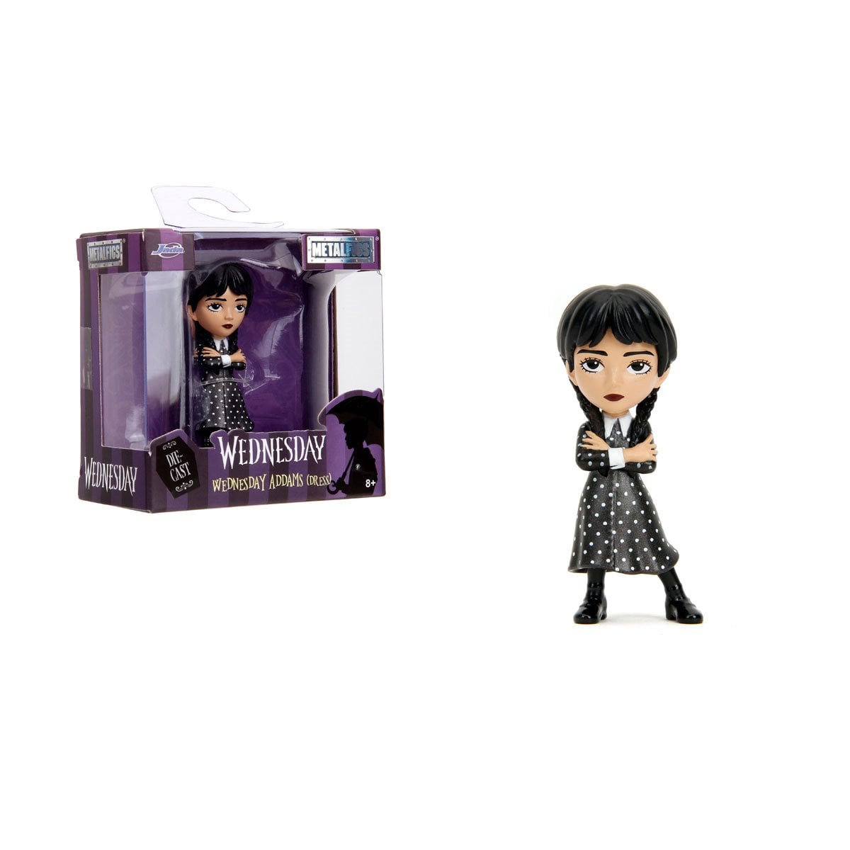 Wednesday Wave 1 MetalFigs 2 1/2-Inch Die-Cast Metal Mini-Figure Set of 4