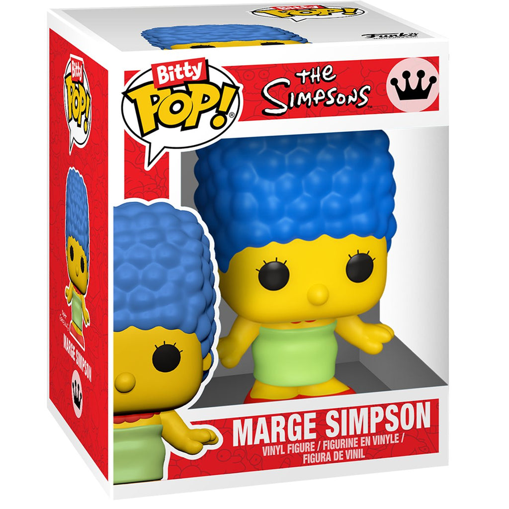 The Simpsons Homer Simpson and Marge Simpson Funko Bitty Pop! Mini-Figure 2-Pack