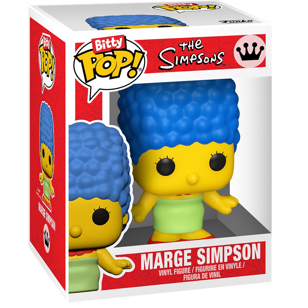 The Simpsons Homer Simpson and Marge Simpson Funko Bitty Pop! Mini-Figure 2-Pack