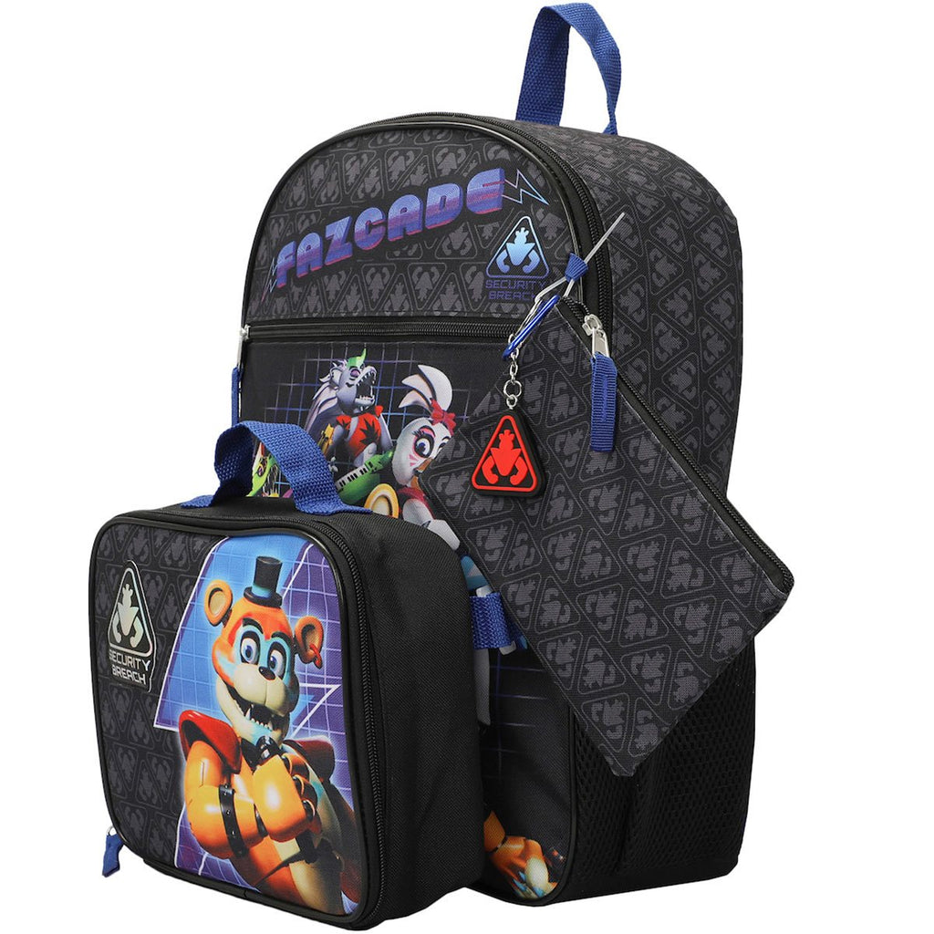 Five Nights at Freddy's Backpack 5-Piece Set