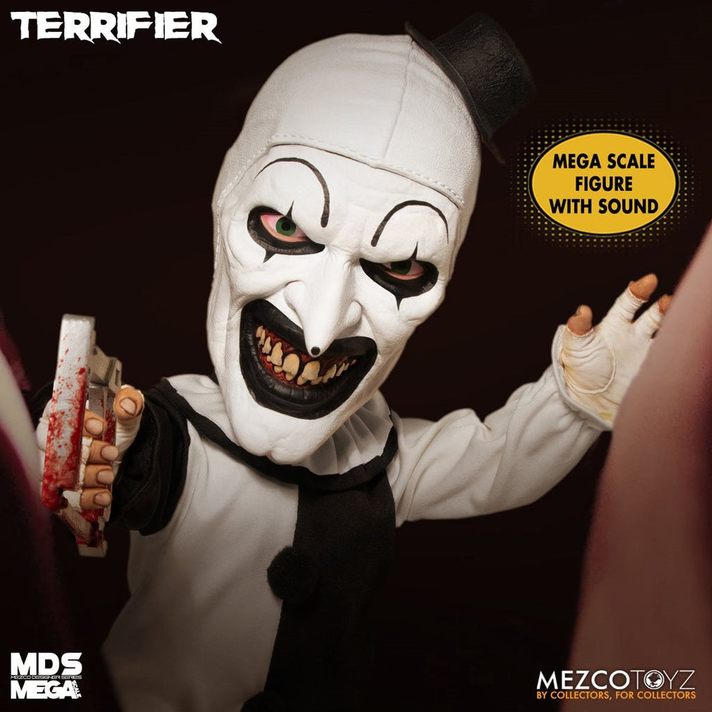 Terrifier: Art the Clown with Sound MDS Mega Scale 15-Inch Doll
