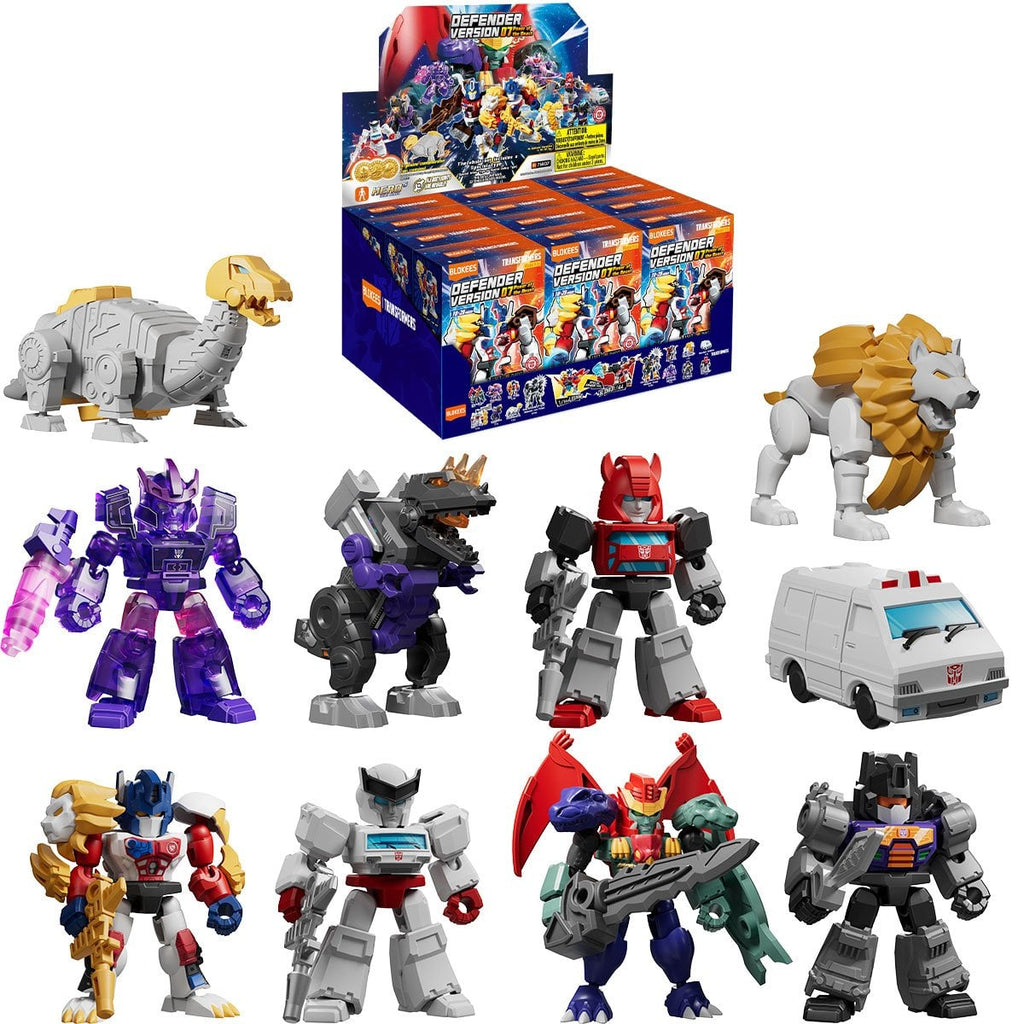 Transformers Defender Version Wave 7 Power of the Beast Mini Model Kit Display Case of 12