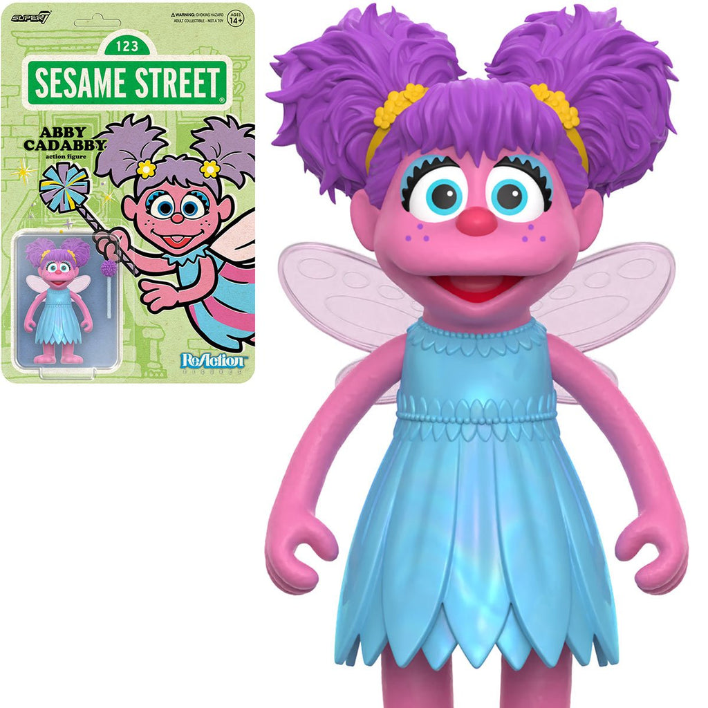Sesame Street Abby Cadabby 3 3/4-Inch ReAction Figure
