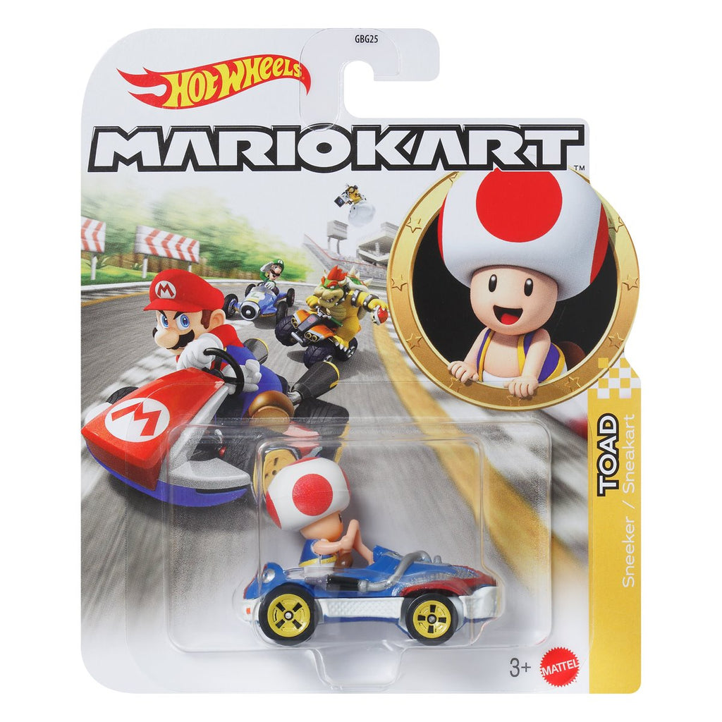 Mario Kart Hot Wheels 2026 Mix 2 Vehicle Case of 8