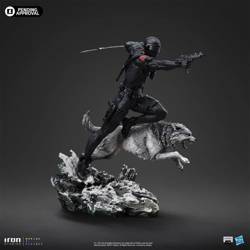 G.I. Joe Snake Eye 1:10 Art Scale Limited Edition Statue