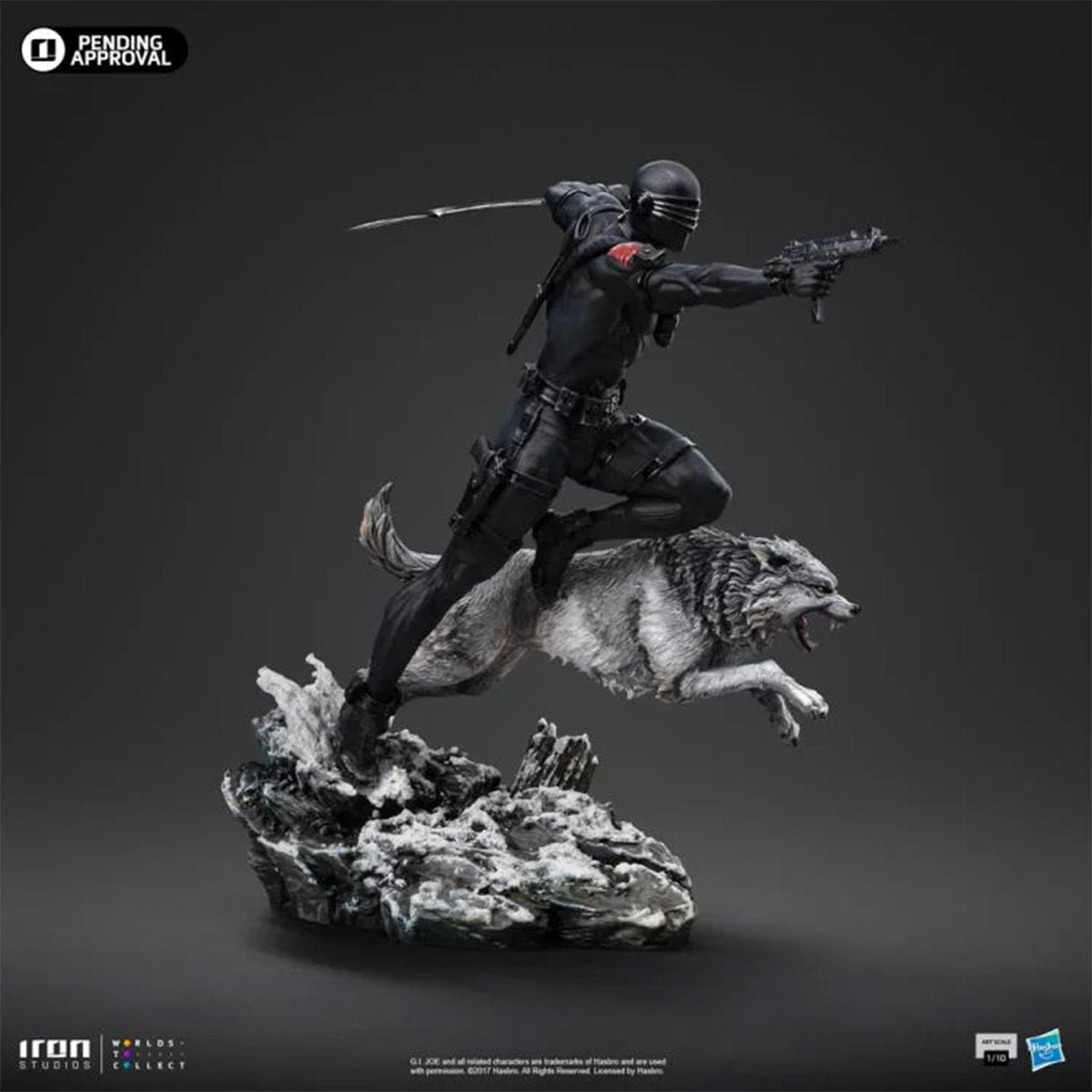 G.I. Joe Snake Eye 1:10 Art Scale Limited Edition Statue