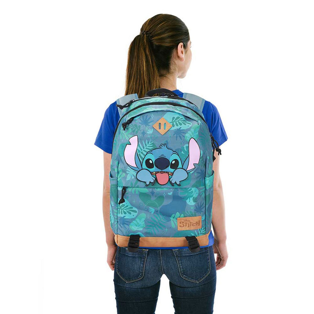 Lilo & Stitch Stitch Tropical Hooded Backpack