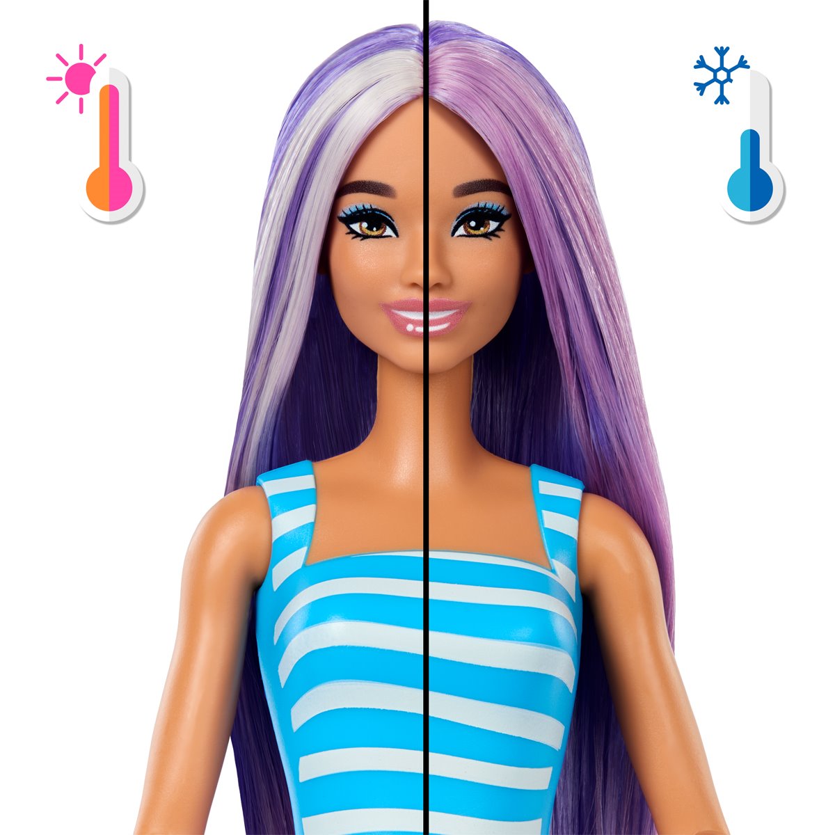 Barbie Pop Reveal Sea Slushy Series Seahorse Doll