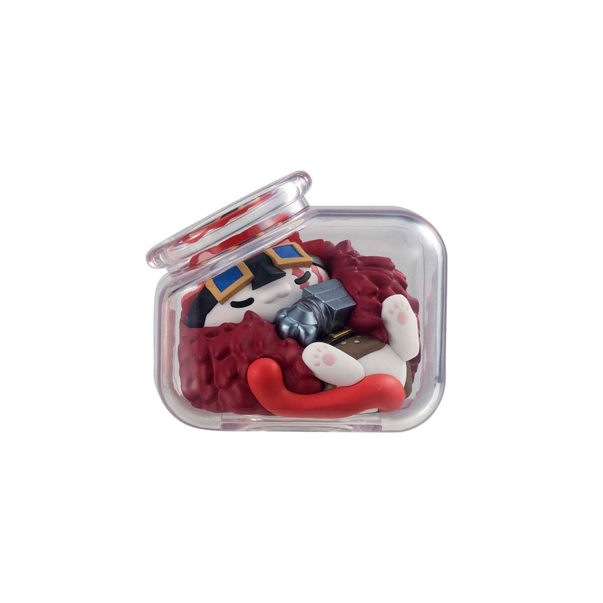 One Piece Goodnight NyanPieceNyan! Version Luffy with Rivals Mega Cat Project Mini-Figure Case of 8