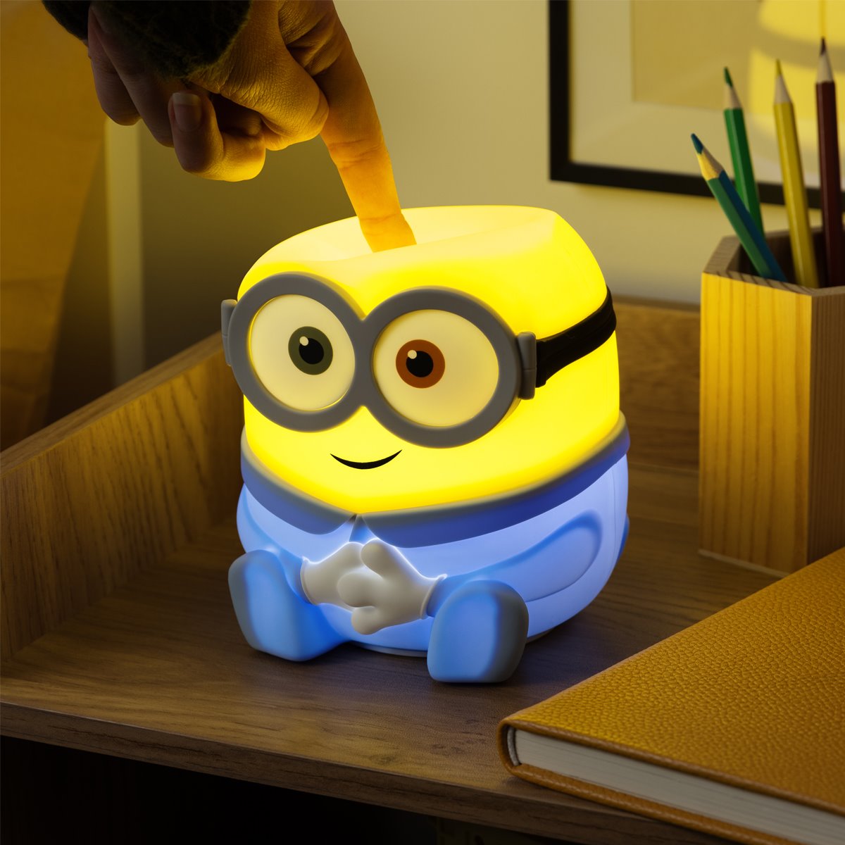 Minions Bob SquishyGlo Silicone Rechargeable Light