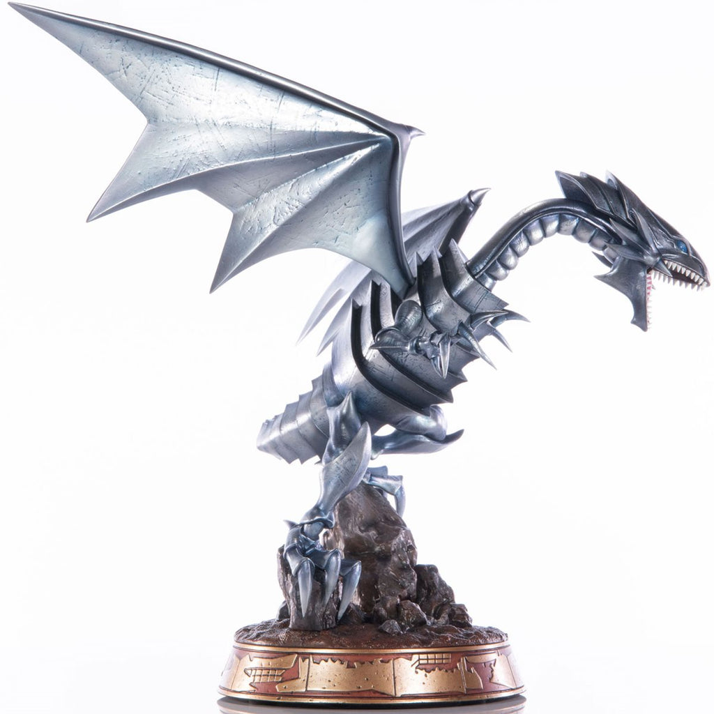 Yu-Gi-Oh! Blue-Eyes White Dragon 14-Inch Silver Statue