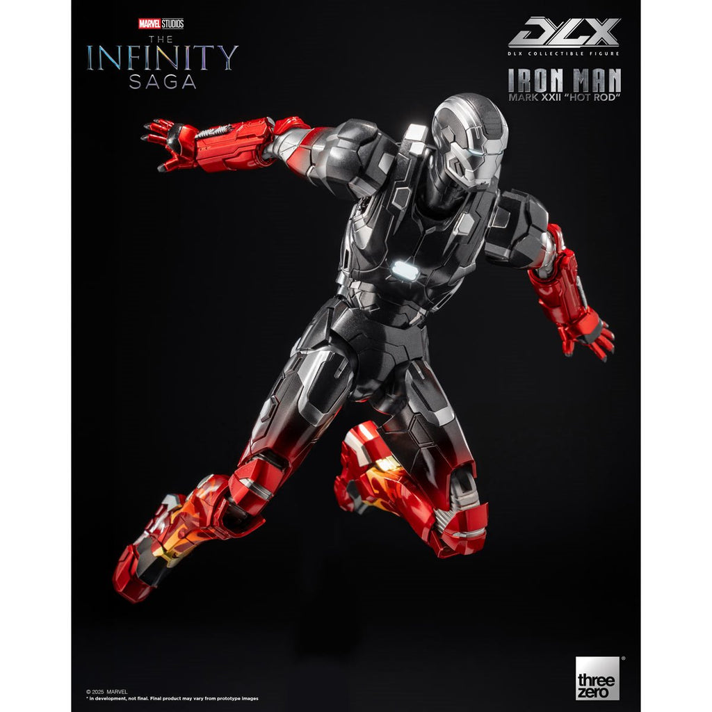 Marvel Studios Infinity Saga DLX Iron Man Mark 22 Hot Rod 1:12 Scale Action Figure