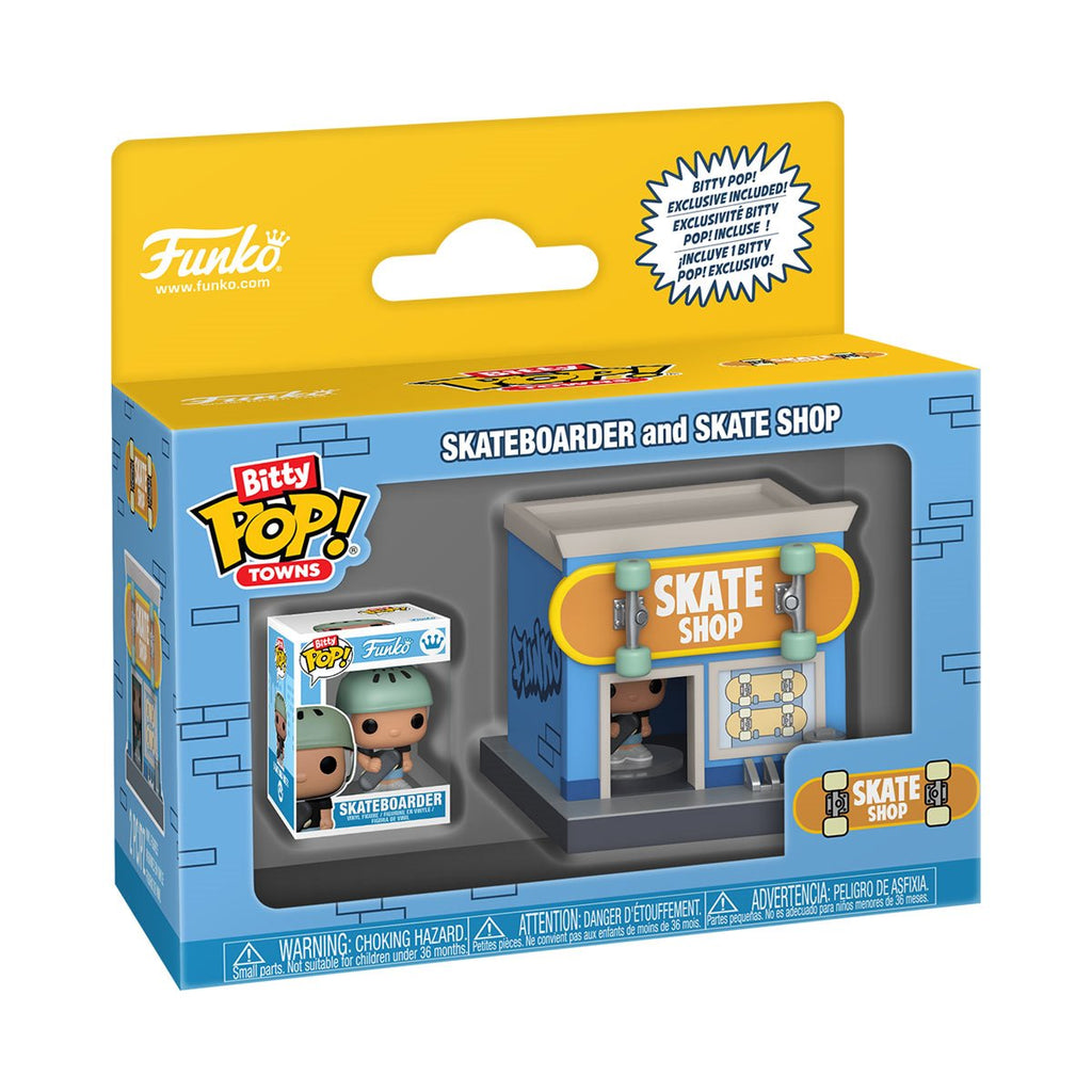 Funko Bitty City Skate shop Bitty Pop! Town