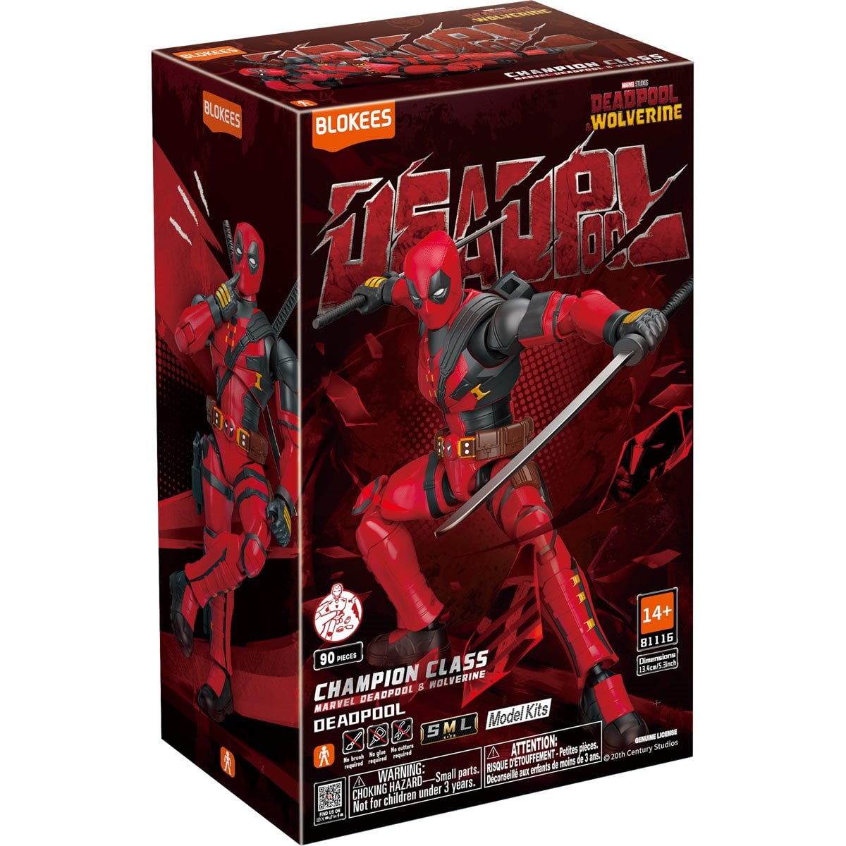 Marvel Deadpool & Wolverine Deadpool Champion Class CC04 Model Kit