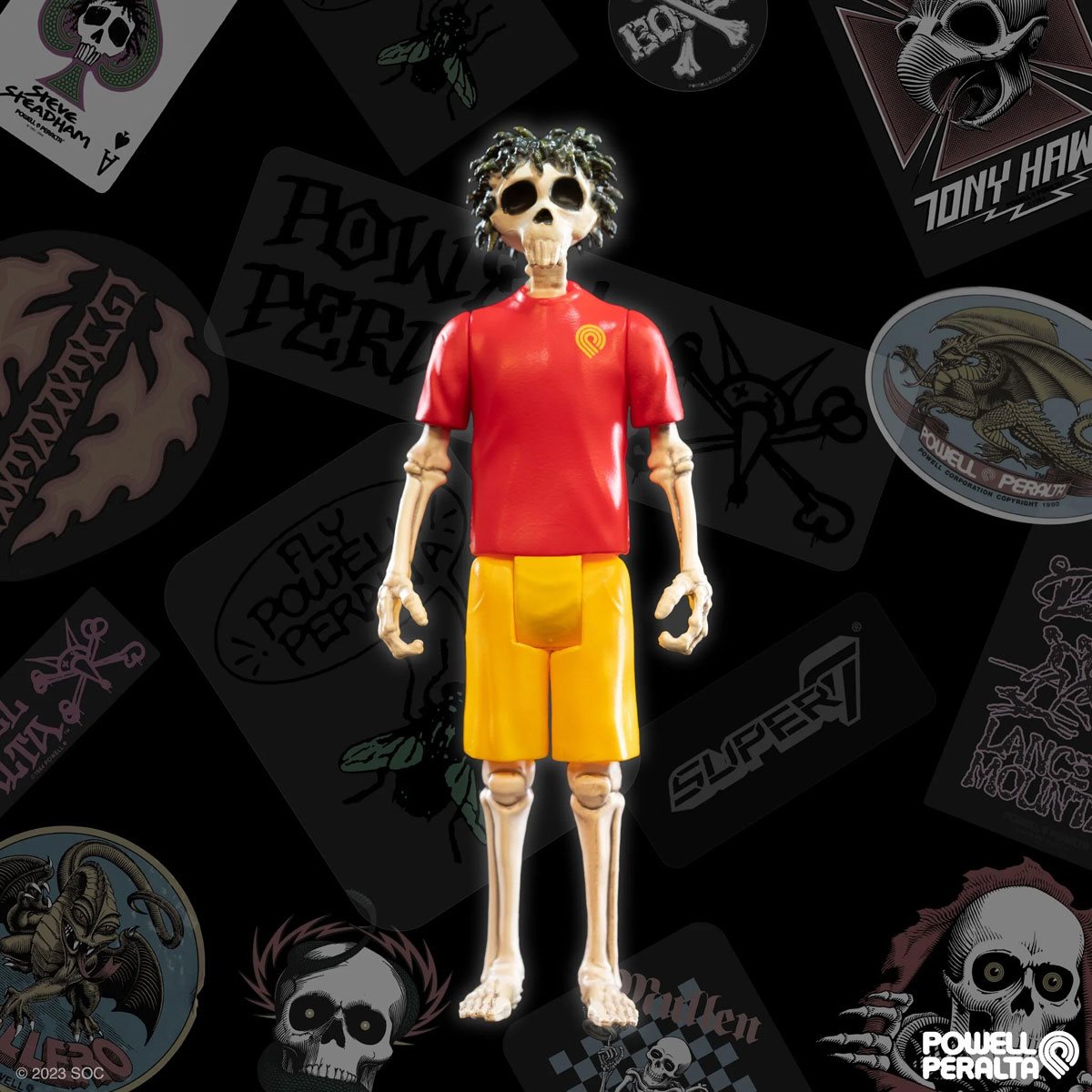 Powell-Peralta Steve Stedham (Del Mar) 3 3/4-Inch ReAction Figure