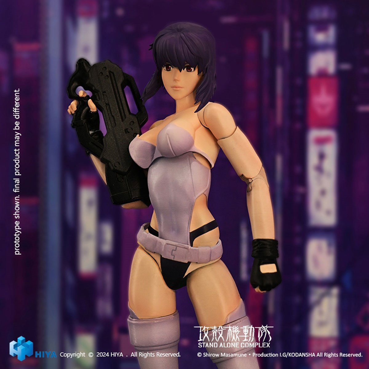Ghost in the Shell: Stand Alone Complex Motoko Kusanagi Exquisite Super Series 1:12 Scale Action Figure