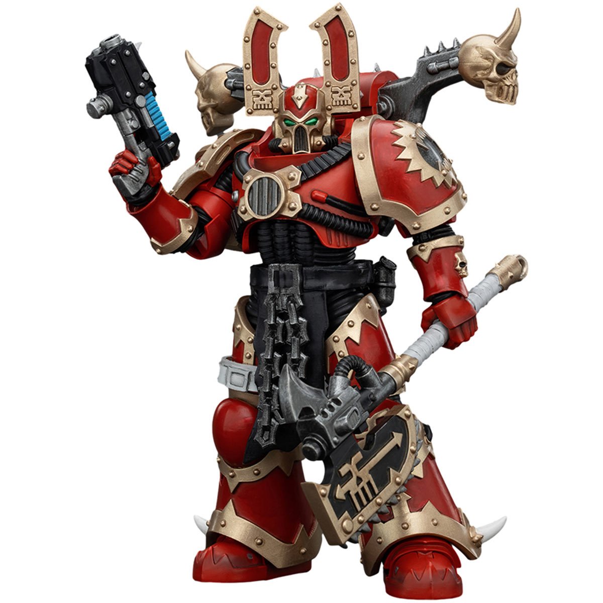 Joy Toy Warhammer 40,000 World Eaters Khorne Berzerker 3 1:18 Scale Action Figure