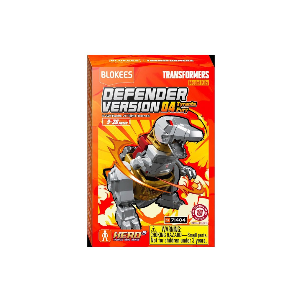 Transformers Defender Version Wave 4 Tyrants Fury  Mini Model Kit Display Case of 12