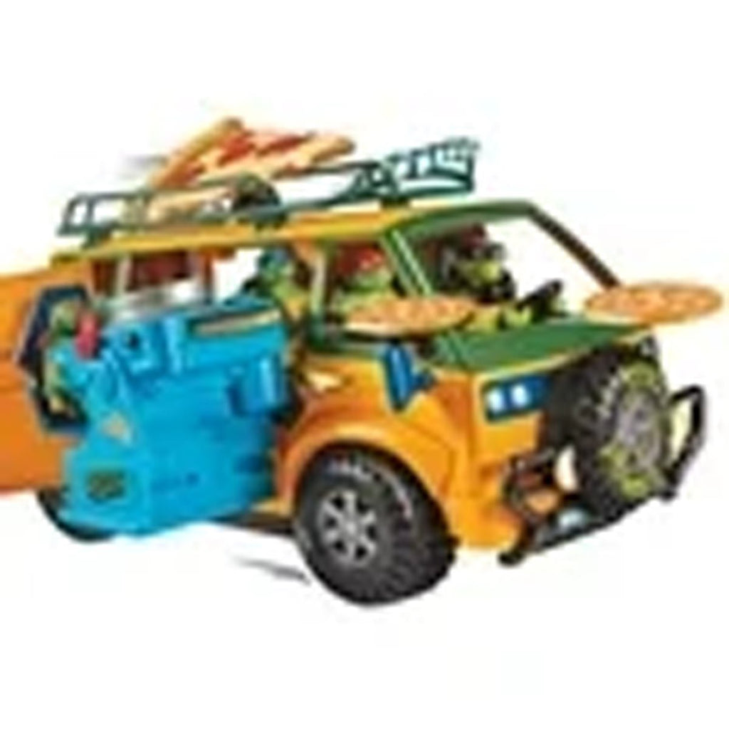 Teenage Mutant Ninja Turtles Mutant Mayhem Pizza Fire Delivery Van Vehicle