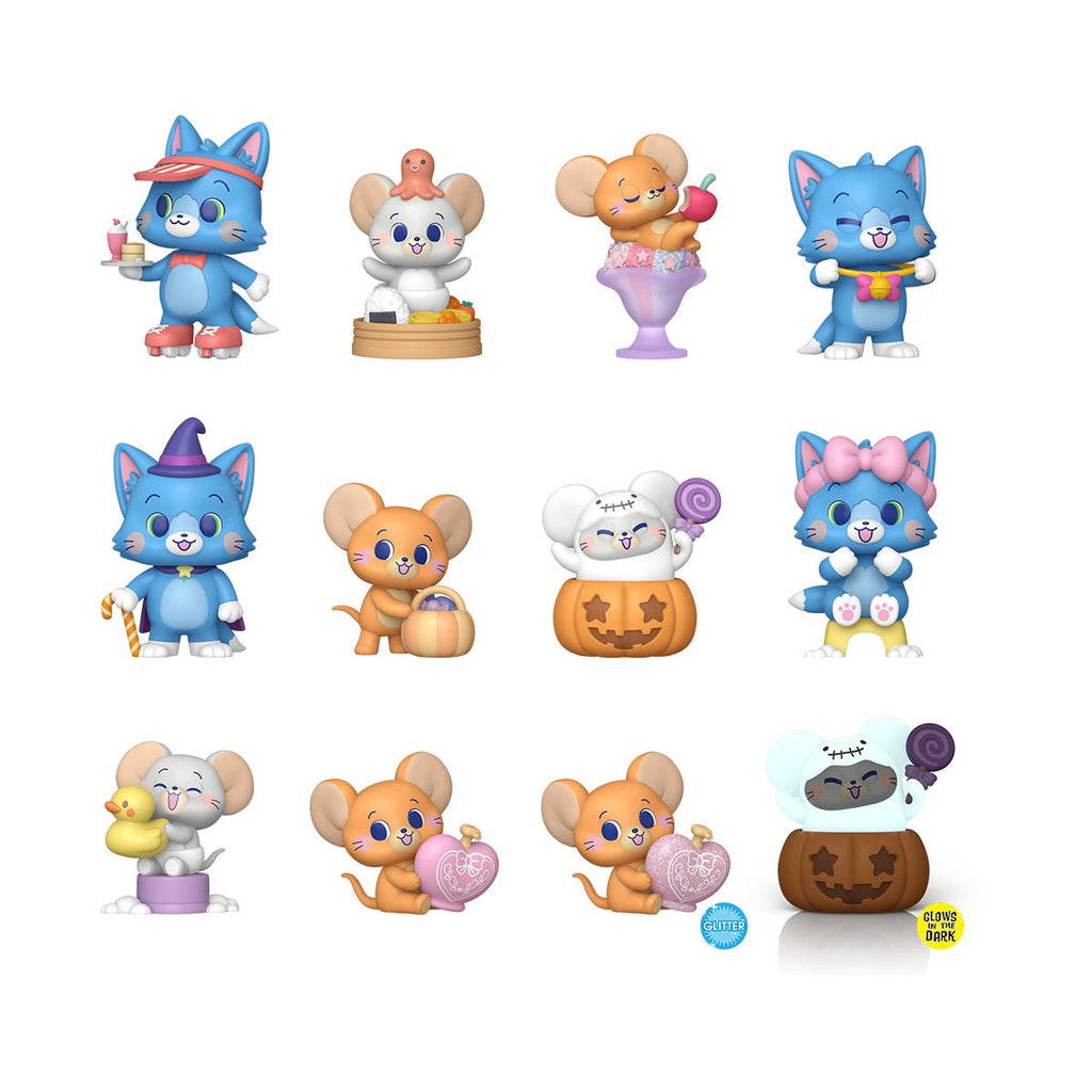 Tom and Jerry Gokko Mystery Minis Mini-Figure Display Case of 12