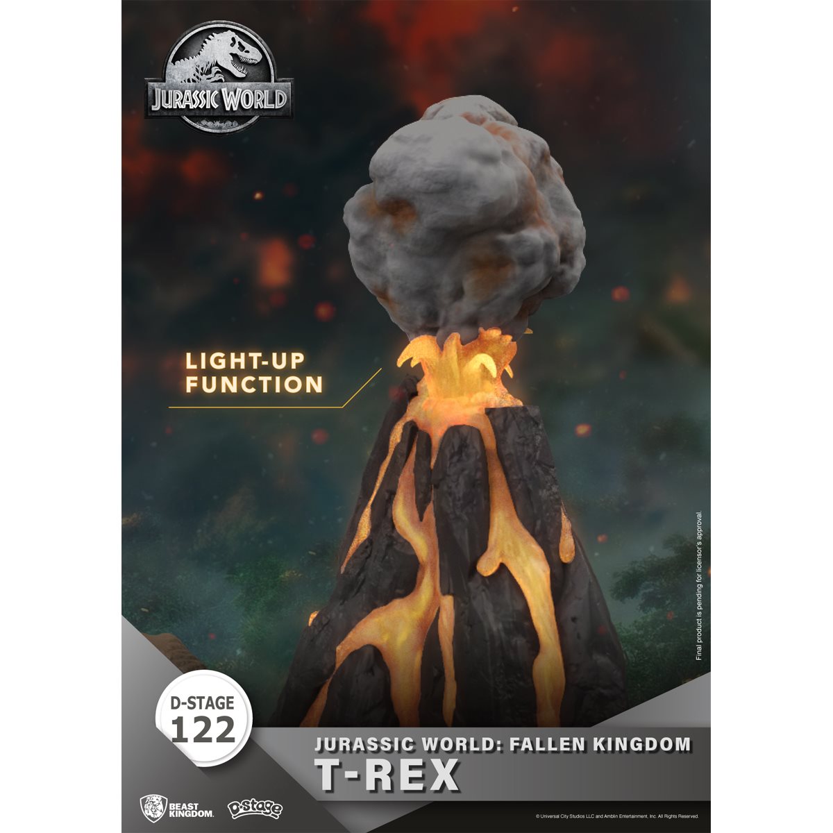 Jurassic World: Fallen Kingdom DS-122 T-Rex D-Stage Statue