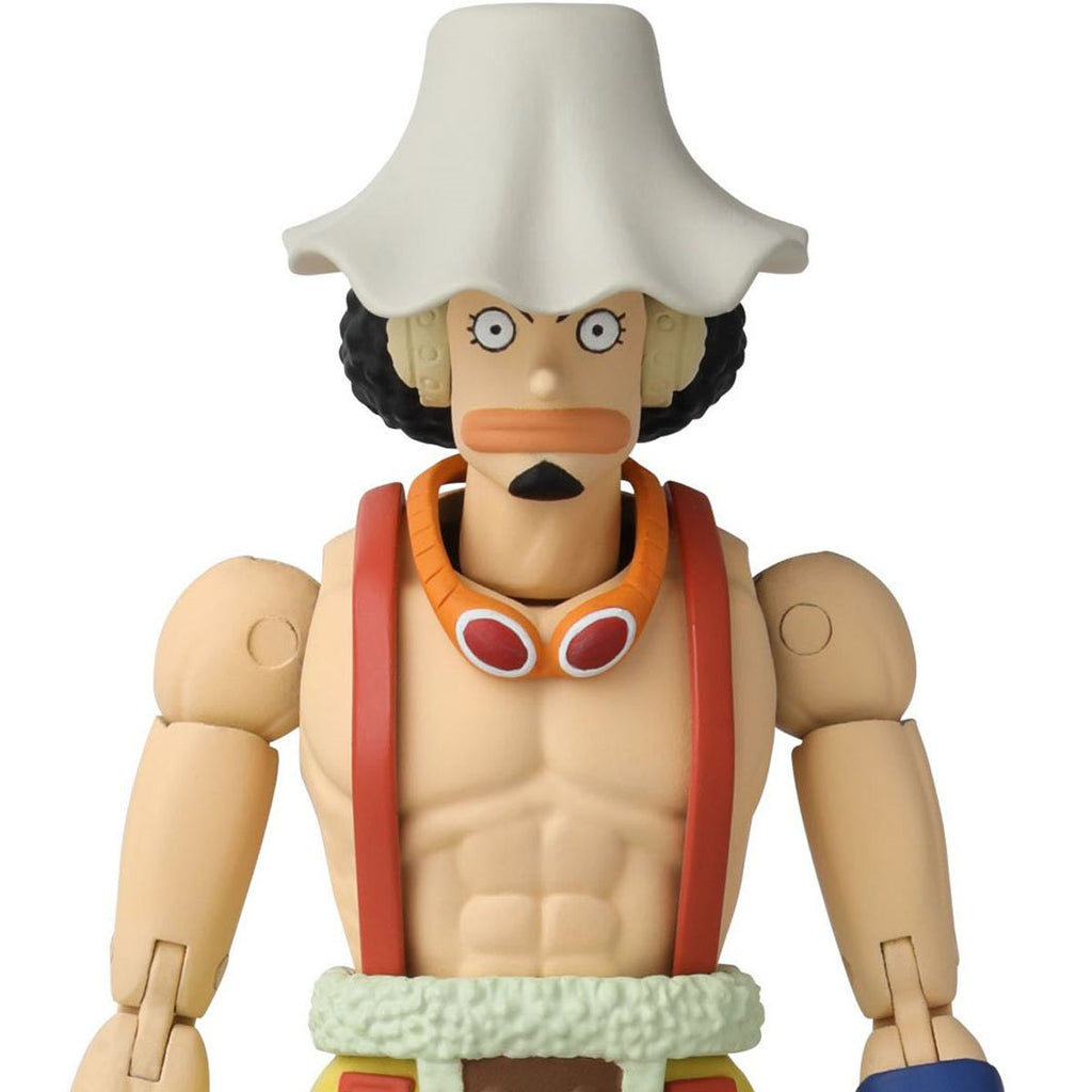 One Piece Anime Heroes Usopp 6 1/2-Inch Action Figure