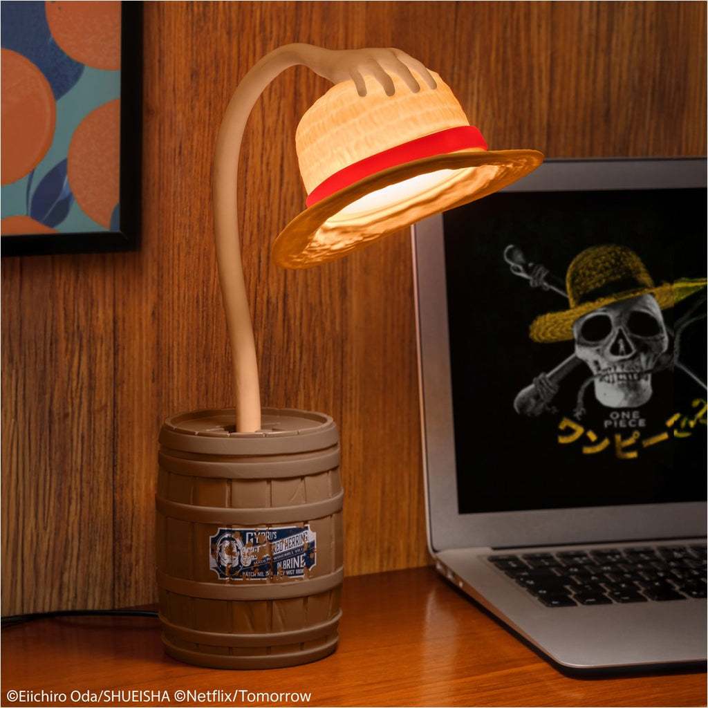 One Piece Straw Hat Posable Light