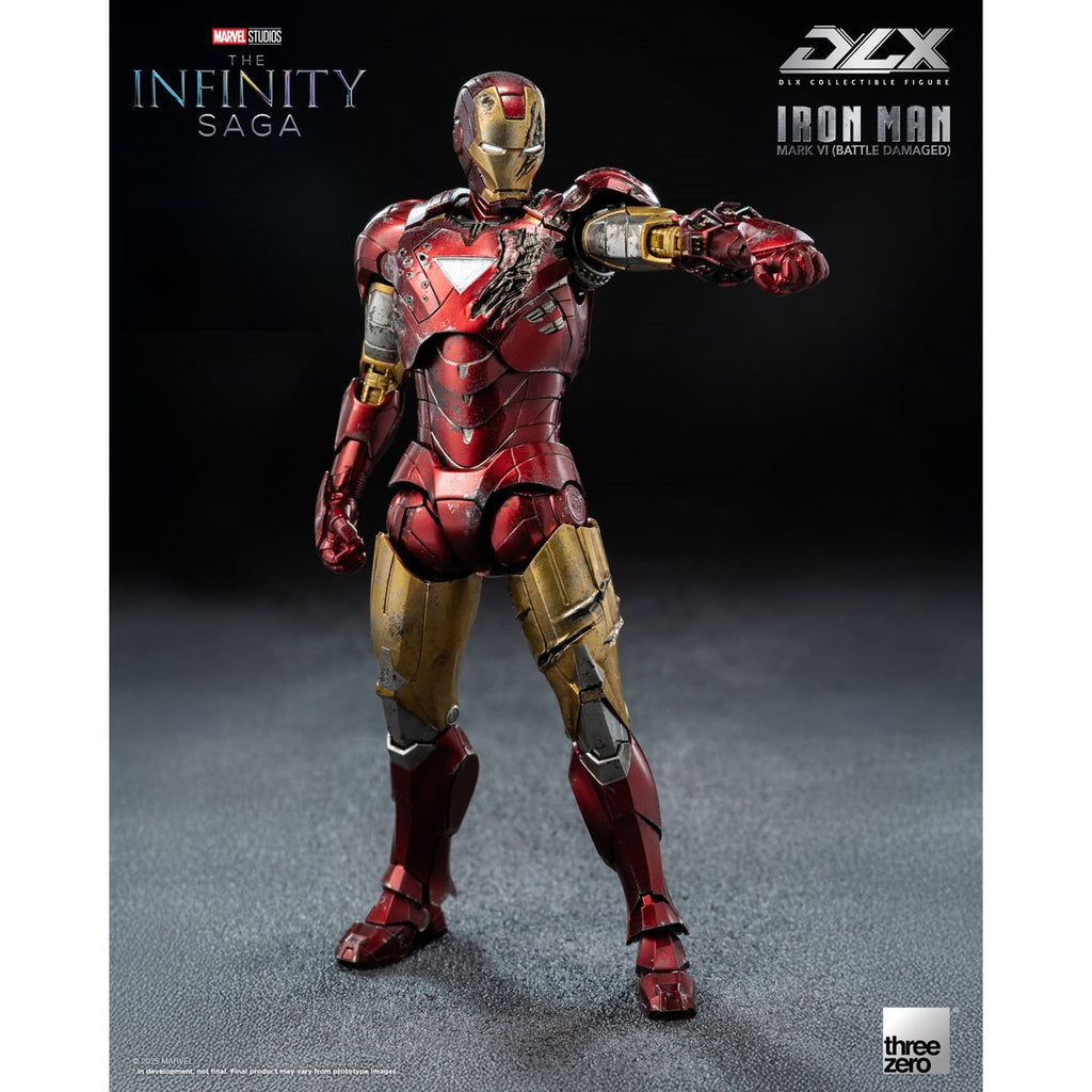 Marvel Studios: The Infinity Saga Iron Man Mark 6 Battle Damaged DLX Action Figure