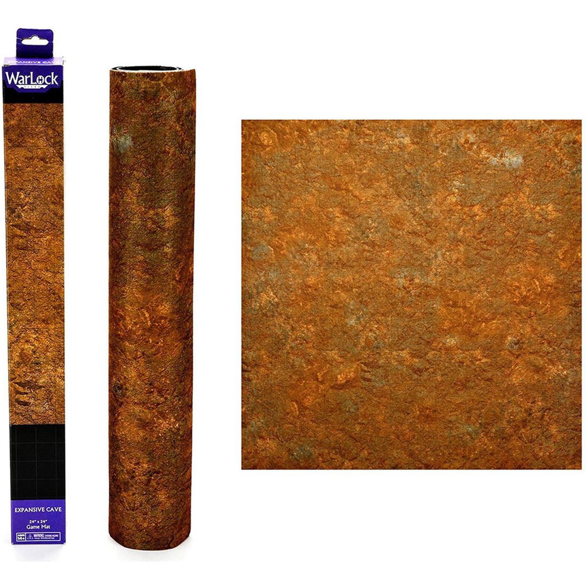 WarLock Tiles Caverns Game Mat: Expansive Cave