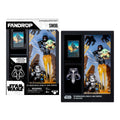 Star Wars The Mandalorian & Grogu Vs. Dark Troopers Fandrop Figure Diorama