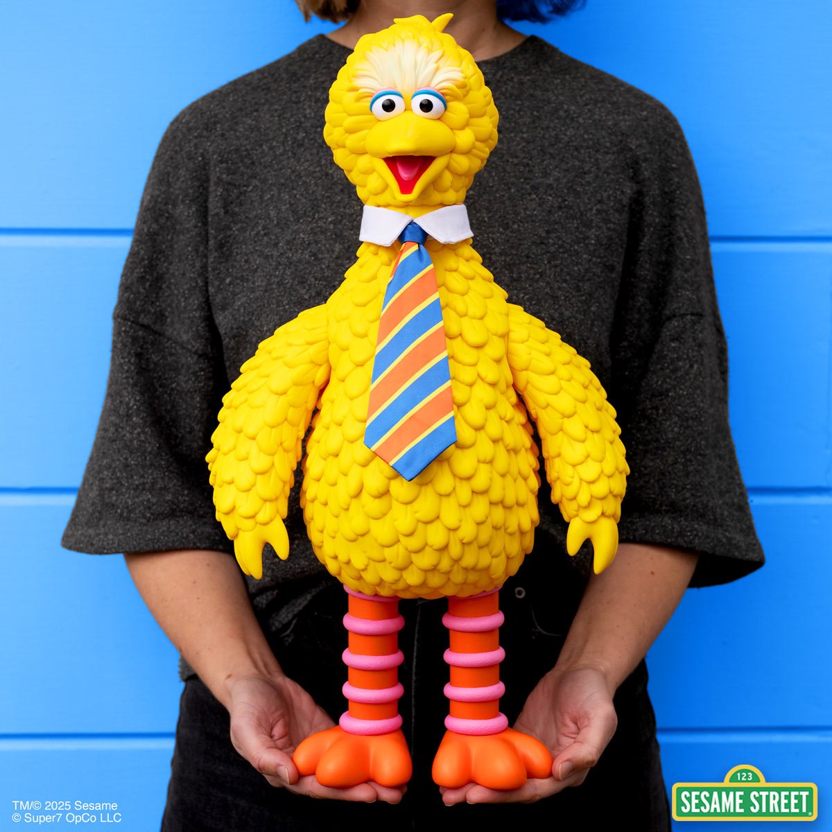 Sesame Street Big Bird SuperSize 19 1/2-Inch Vinyl Figure