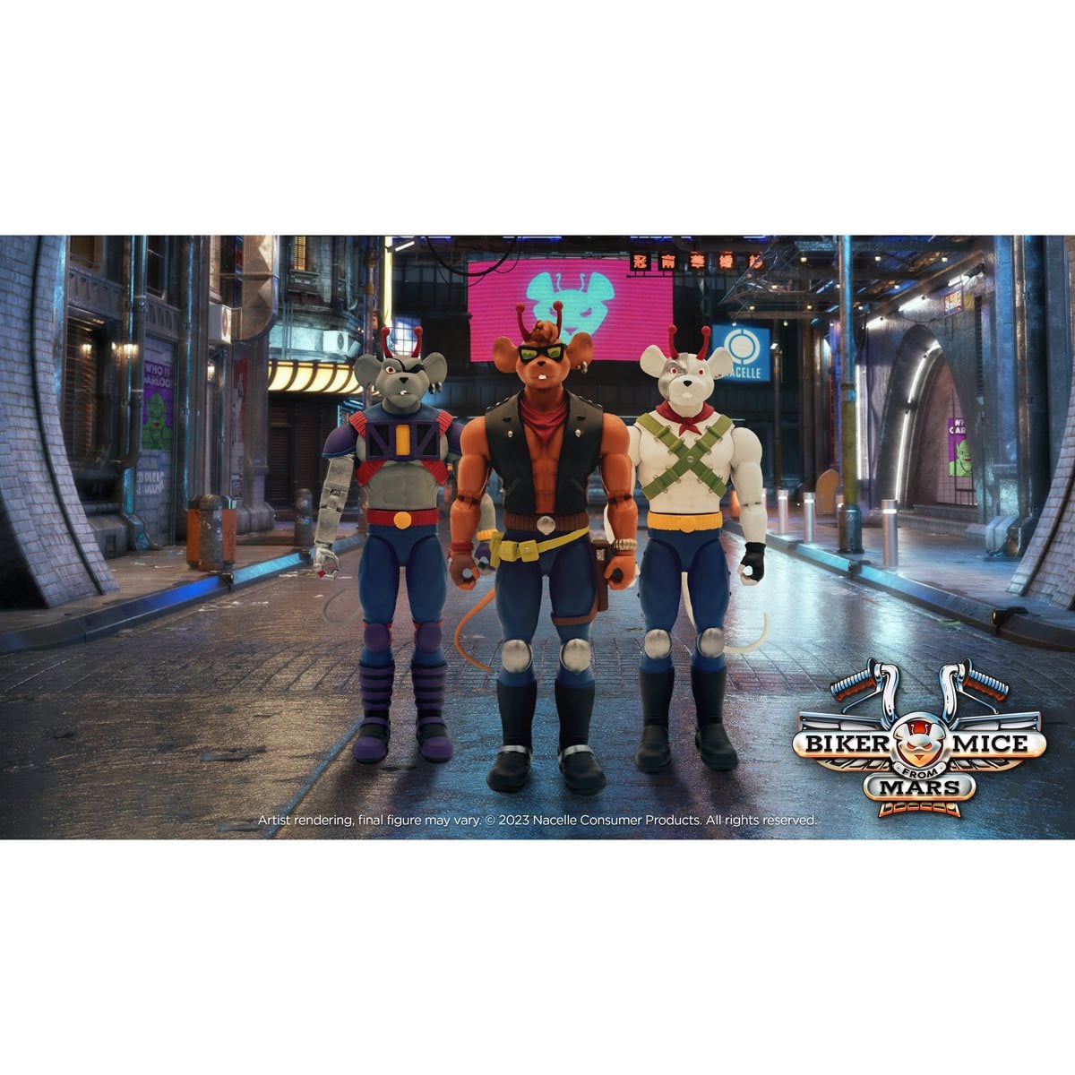 Biker Mice from Mars Modo 7-Inch Scale Action Figures