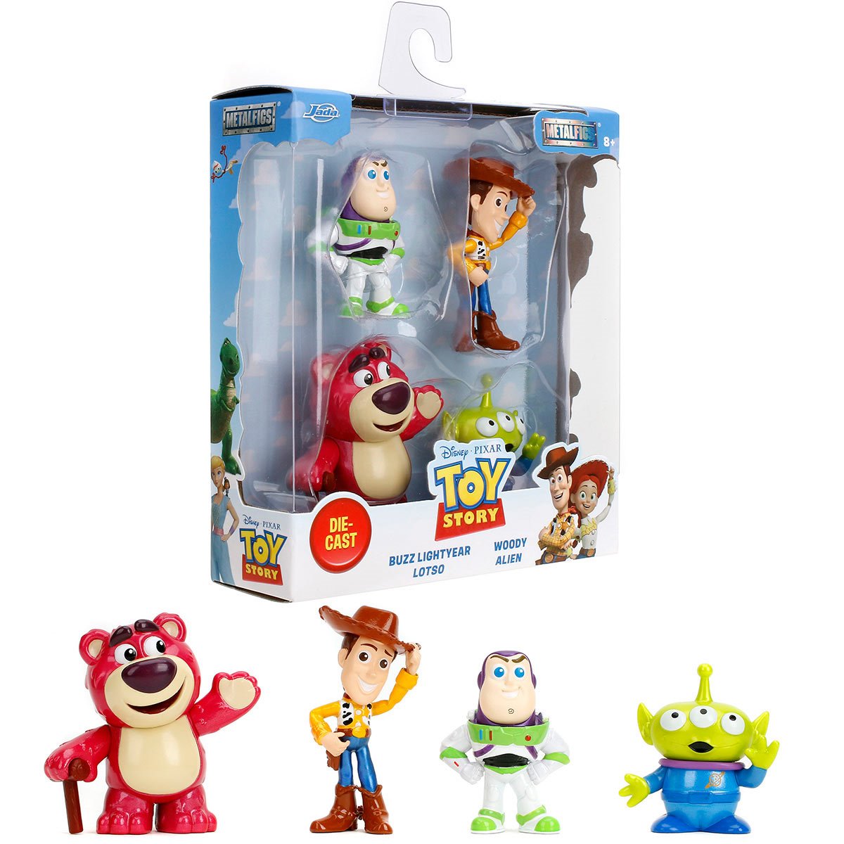 Toy Story MetalFigs 2 1/2-Inch Die-Cast Metal Mini-Figure 4-Pack