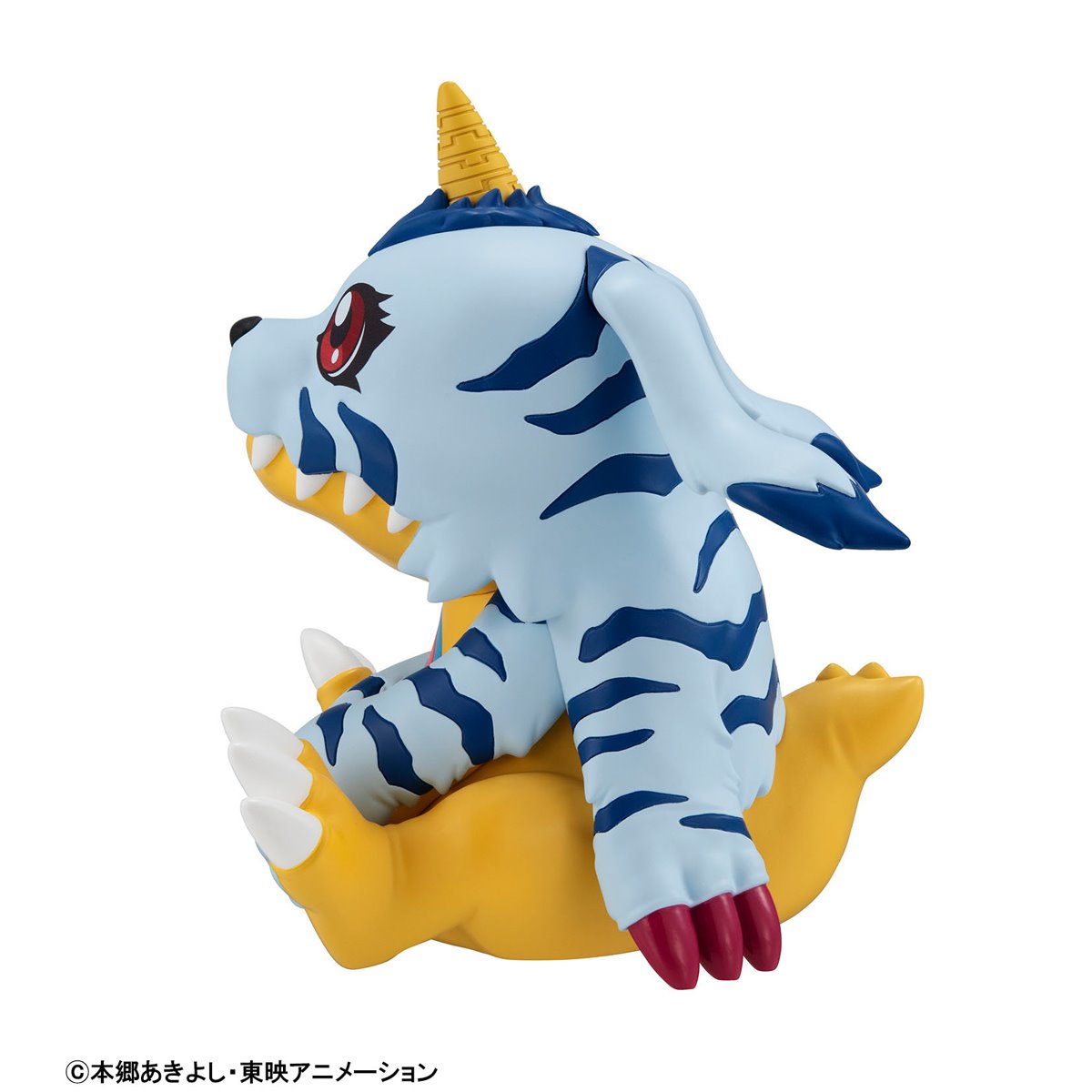 Digimon Adventure Gabumon Look Up Series Statue