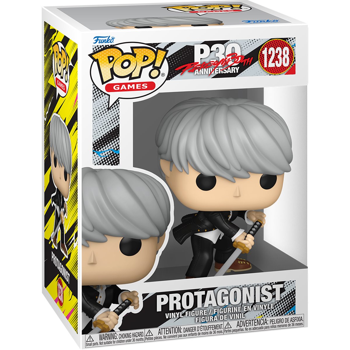 Persona 30th Anniversary Persona 4 Golden Protagonist Funko Pop! Vinyl Figure #1238