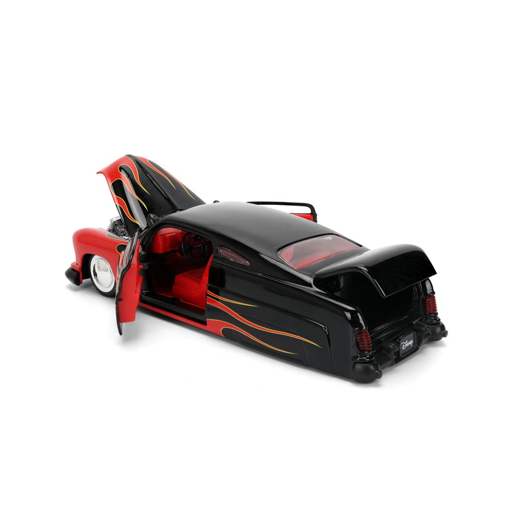 Hollywood Rides Disney 1951 Mercury 1:24 Scale Die-Cast Metal Vehicle with Mickey Mouse Figure