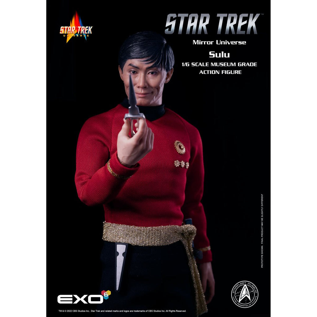 Star Trek: The Original Series Mirror Universe Sulu 1:6 Scale Action Figure