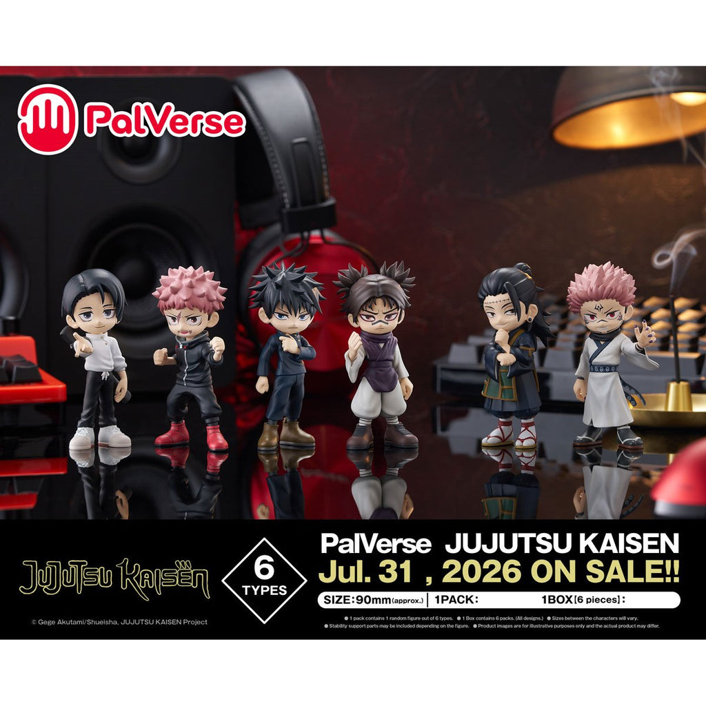 Jujutsu Kaisen PalVerse Blind Box Mini-Figure Case of 6