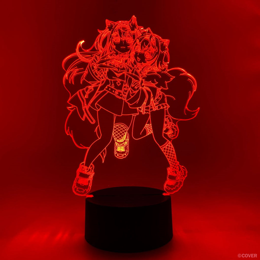 Hololive Advent Fuwawa and Mococo Abyssgard Otaku Lamp