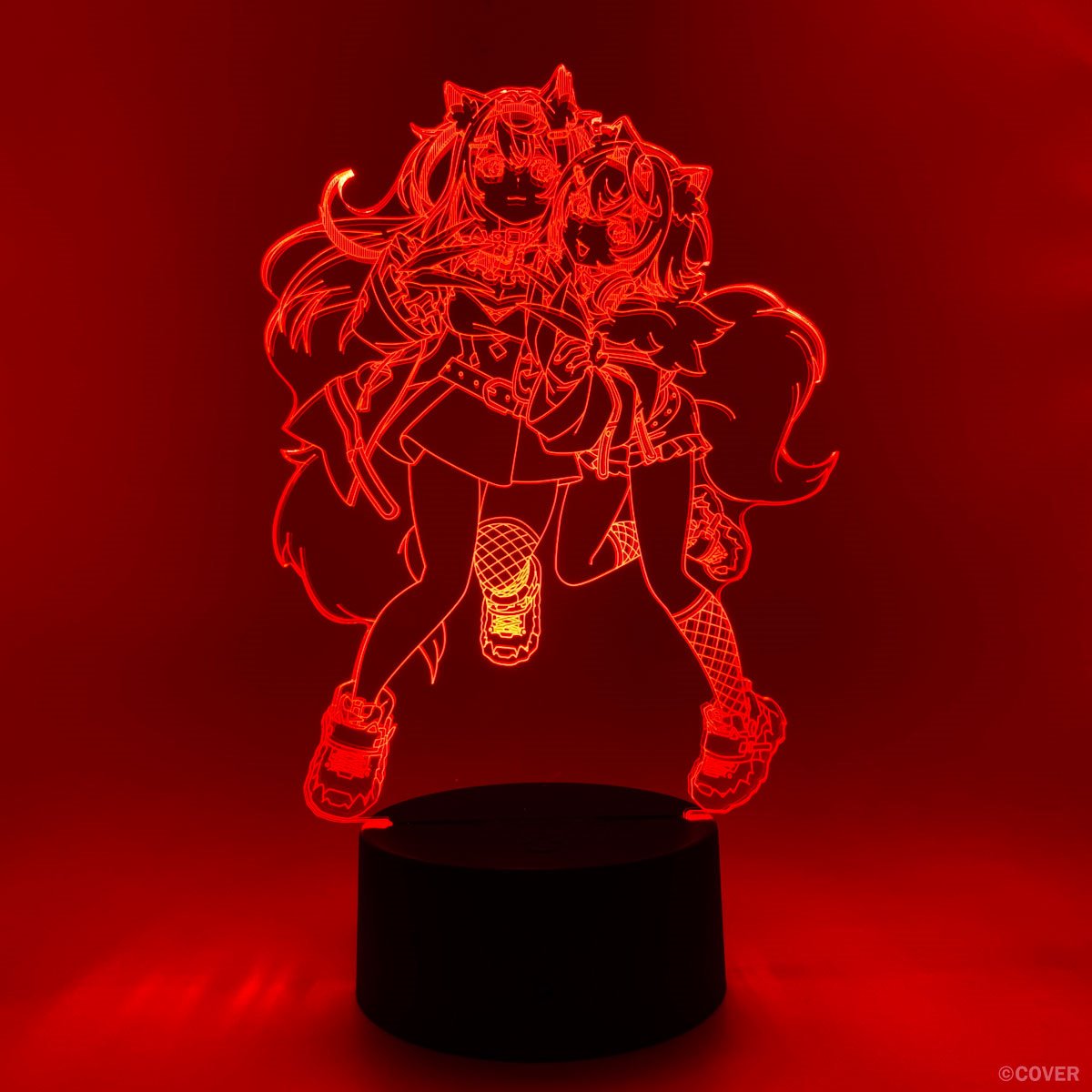 Hololive Advent Fuwawa and Mococo Abyssgard Otaku Lamp