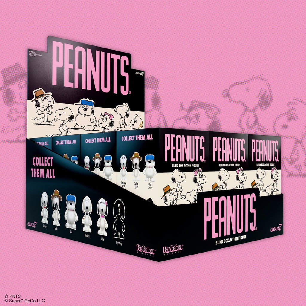 Peanuts Snoopy's Siblings 3 3/4-Inch ReAction Figure Case of 12
