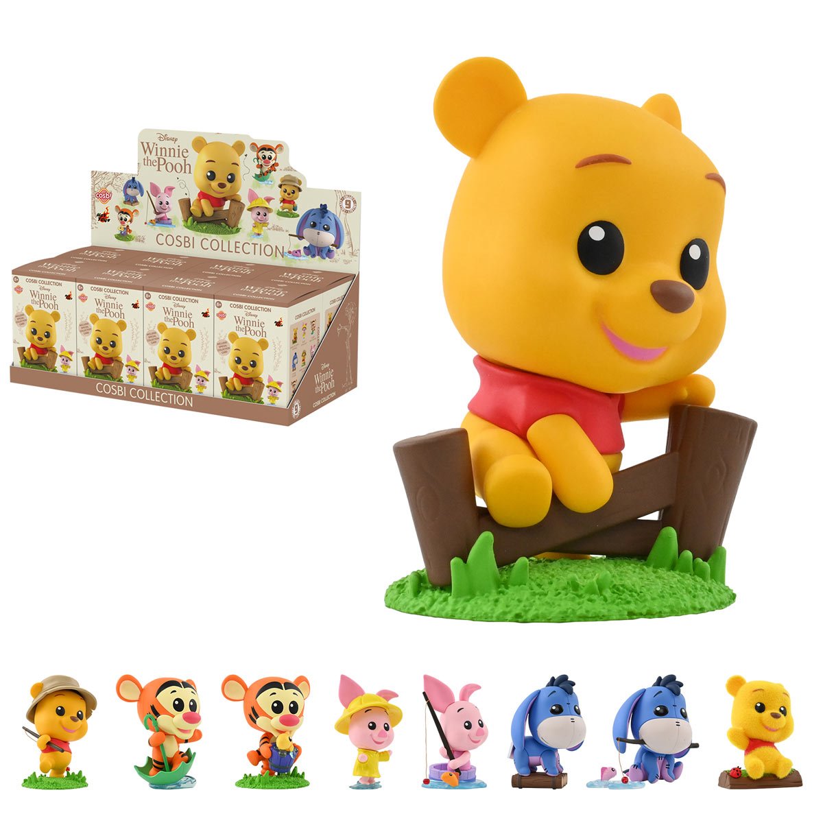 Winnie the Pooh Cosbi Collection Blind-Box Mini-Figure Case of 8