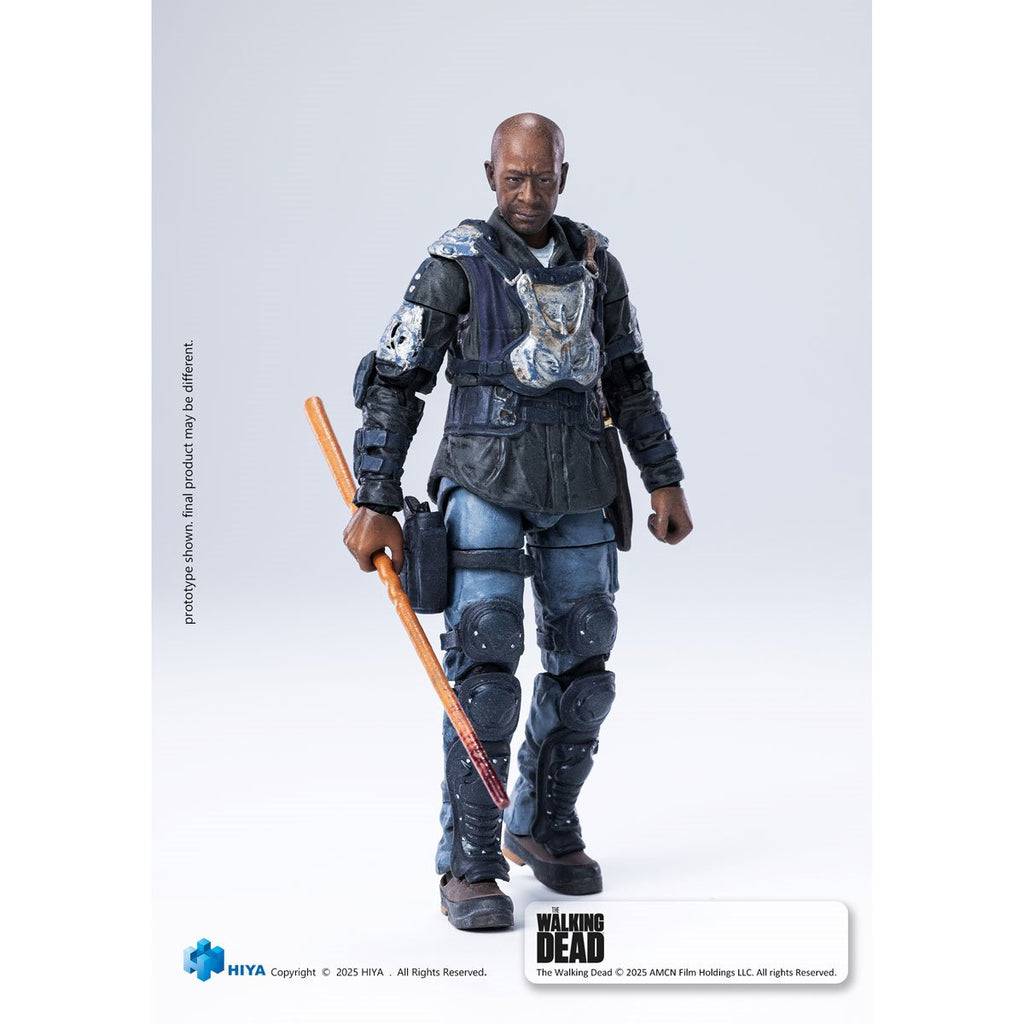 The Walking Dead Morgan Jones 4-Inch Exquisite Mini Series 1:18 Scale Action Figure
