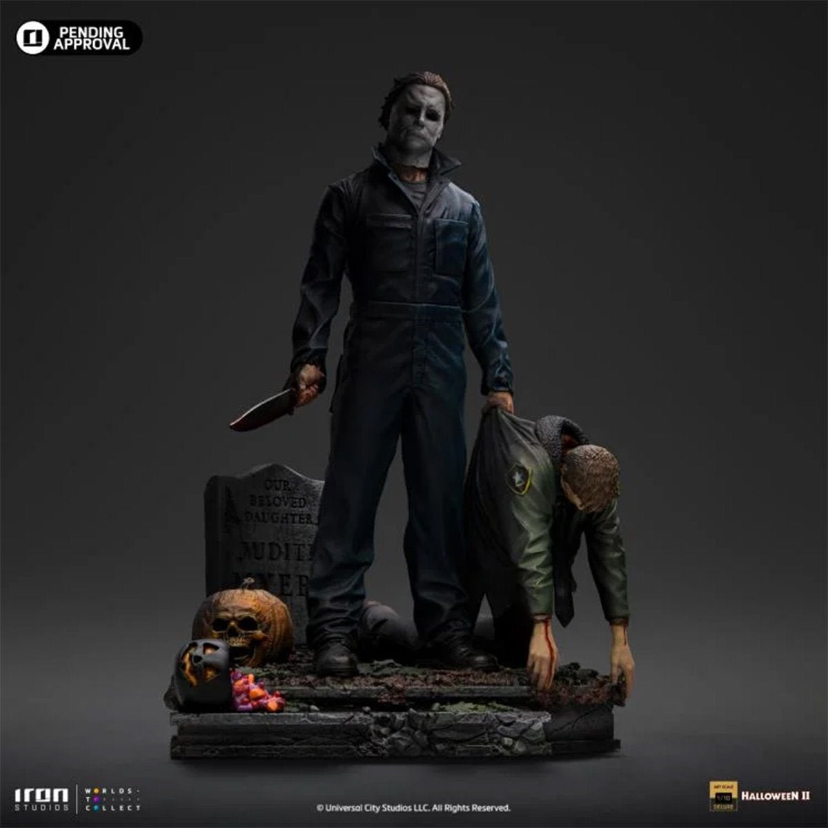 Halloween II Michael Myers Deluxe 1:10 Art Scale Limited Edition Statue
