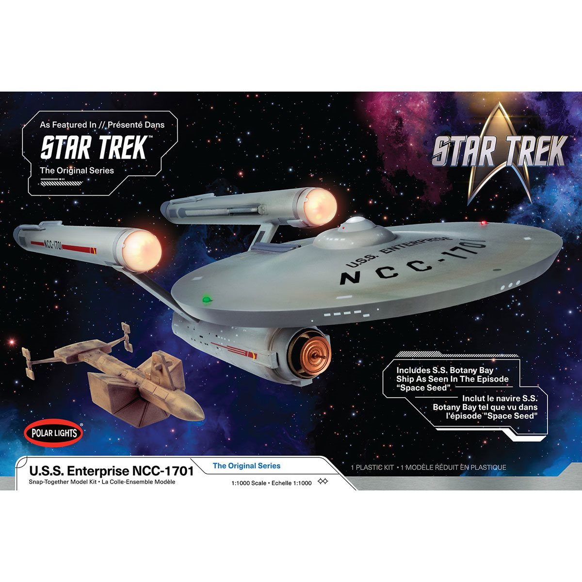 Star Trek: The Original Series U.S.S. Enterprise NCC-1701 1:1000 Scale Model Kit