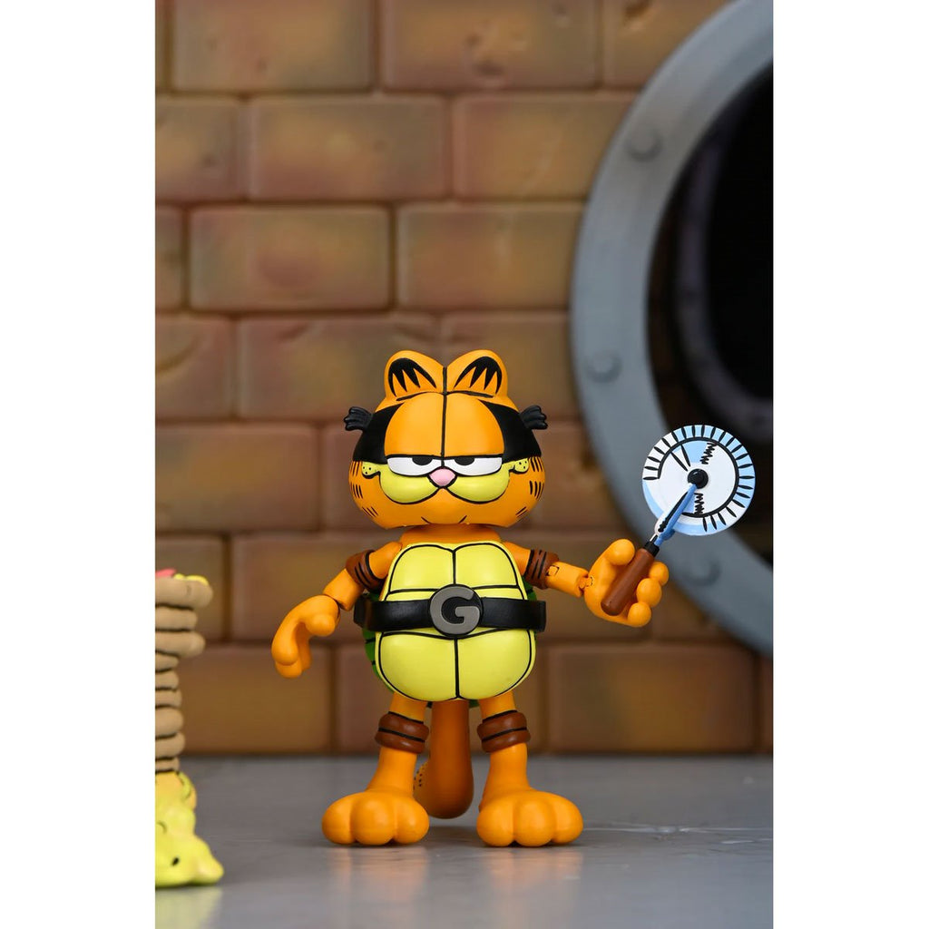 Teenage Mutant Ninja Turtles Archie Comics x Garfield Ultimate Garfello with Odie 7-Inch Scale Action Figure