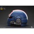 Joy Toy Warhammer 40,000 Ultramarines Lieutenant Titus' MKX 1:1 Scale Roleplay Helmet Prop Replica
