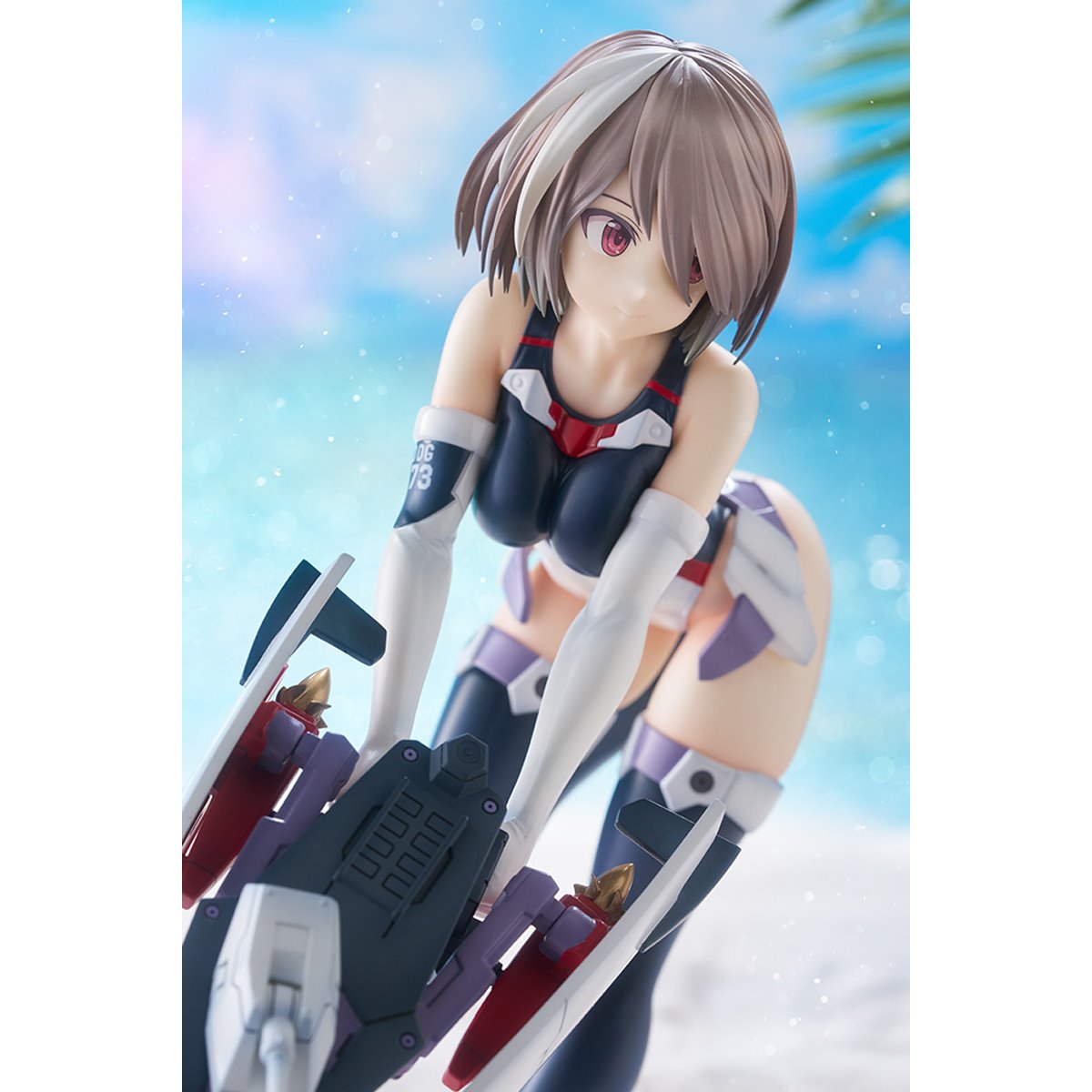 Frame Arms Girl Kongo Swimsuit Version Statue