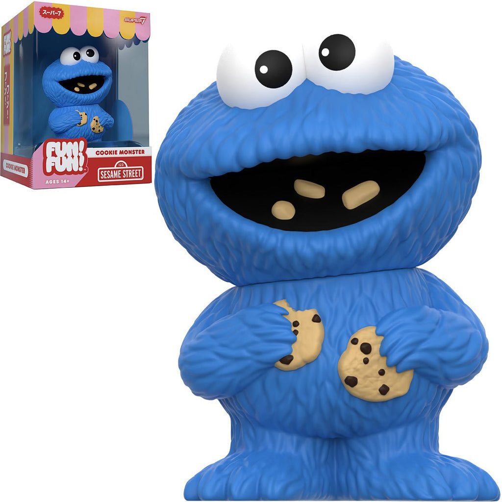 Sesame Street Cookie Monster FUN! FUN! Vinyl Figure