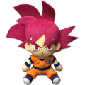 Dragon Ball Super Super Saiyan God Goku Sitting Pose 7-Inch Plush